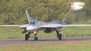 RUSSIA SU-57 IN ACTION