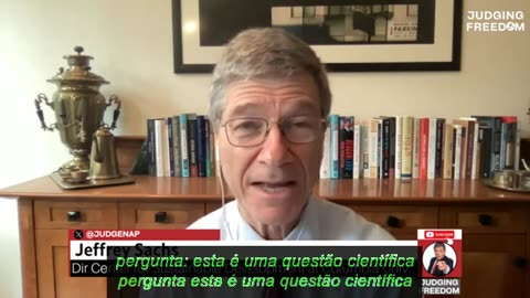 Presidente da Comissão COVID-19 do Lancet, Prof. Jeffrey Sach...