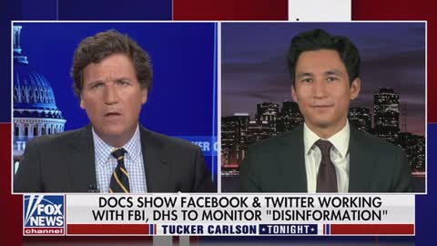 Twitter and Facebook working with the FBI and DHS to monitor “disinformation.”