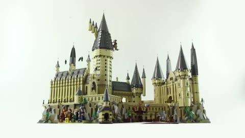 Build Lego Hogwarts Castle - Big set 6020 pcs - Lego Harry Potter - Lego Speed Build