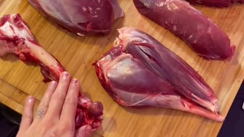Every cut from the hind quarter of a deer, explained
