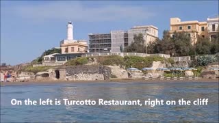 Billy in the Tyrrhenian Sea, Anzio, Italy