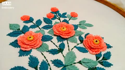 How to machine embroidery work so beautiful work