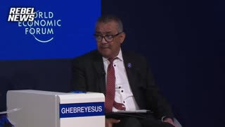 WHO Tedros at the World Economic Forum says Disease X is a Placeholder for the Next Pandemic