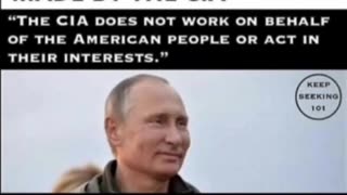 Putin: 95% Of World Terrorist Attacks Are Made By The CIA.