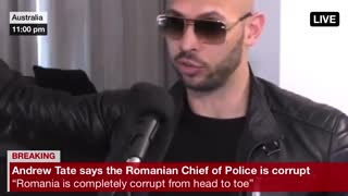 Andrew Tate actually admiting at giving bribes to the Chief of the Romanian Police