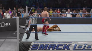 MATCH 223 DANIEL BRYAN VS FANDANGO WITH COMMENTARY