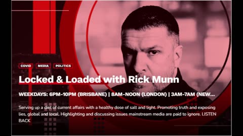 (24 February 2023) Jonathan Weissman joins Rick Munn live on TNT Radio