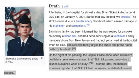 J6 Big Bust by Tucker Carlson - Officer Sicknick Inside the Capital Building Alive After He Was Dead