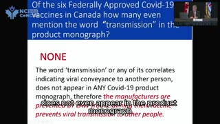 Dr. Alan Cassels - testifies Canadian Health Officials lied to public