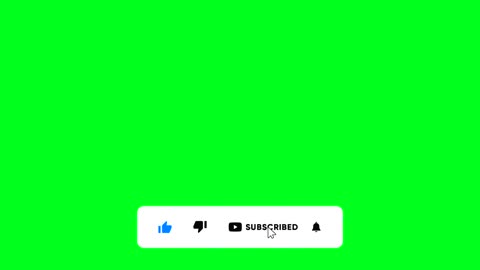 Subscribe button animation