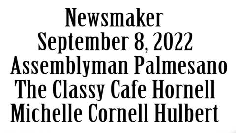 Wlea Newsmaker, September 8, 2022, Assemblyman Phil Palmesano