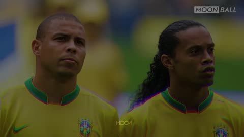 Ronaldo nazario and Ronaldinho showing their class in world cup