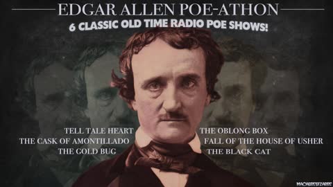 Edgar Allen Poe-Athon Old Time Radio Fearfest! - 1940s Classic Horror & Halloween Scary Creepy OTR!