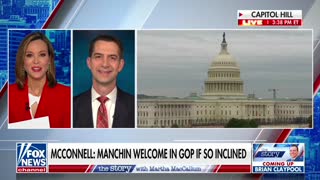 Sen. Tom Cotton on whether Sen. Manchin should join the Republican Party