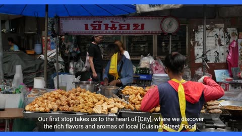 Foodie Adventures: Exploring Cuisine/Street Food