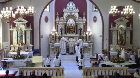 2022 Holy Face Conference High Mass Fr. Lawrence Carney