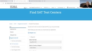 How To Register for an Alternative SAT Test Site for LA County Students