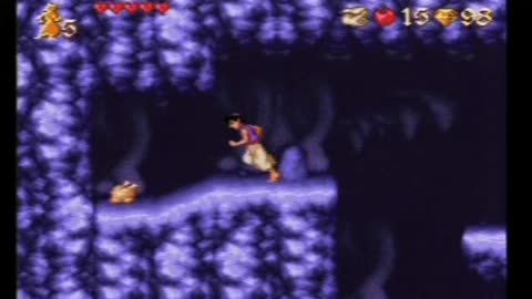 Aladdin SNES Playthough (all red gems) Part 2