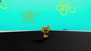 Spongebob Walk Cycle But In Roblox