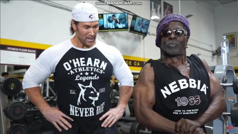 Mike O'Hearn And Robby Robinson 76 Years Old And Ripped Training Arms