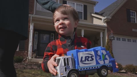 We created a marketing video for a national waste hauling company