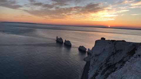 The Needles - Isle Of Wight Time Lapse
