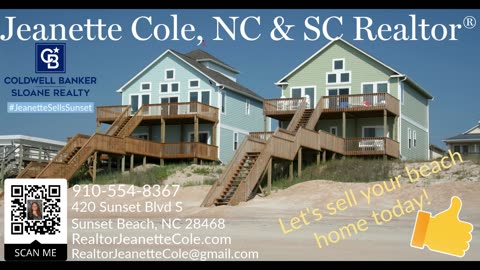 Are you ready to sell your Sunset Beach, NC beach home?