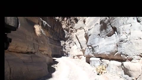 Offroad through Titus Canyon (stabilised), Death Valley National Park