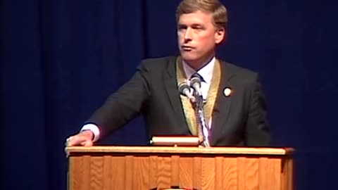 October 26, 1990 - VP Dan Quayle '69 Awarded DePauw University's McNaughton Medal for Public Service