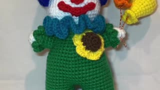 Crochet Amigurumi Clown