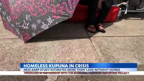 AARP study estimates 1,600 homeless kupuna in Hawaii