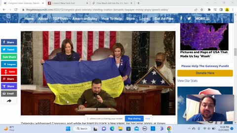 Ukrainian President Zelensky DEMANDS the US send more money $$$ to fight RUSSIA.