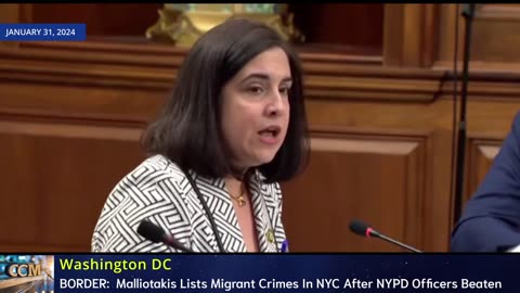 BORDER: Rep. Malliotakis (R-NY) Lists Illegal Migrant Crimes In NYC After NYPD Officers Beaten
