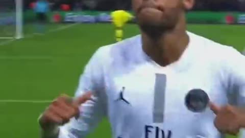 Neymar x Mbappe celebration