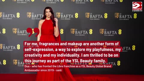 Dua Lipa Partners with YSL Beauty as Global Makeup Ambassador.