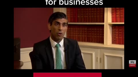 Rishi Sunak Announces ￡1on fund for businesses
