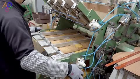 Acoustic Guitar Mass Production Process. 50 Year Old Korean Musical Instrument Factory