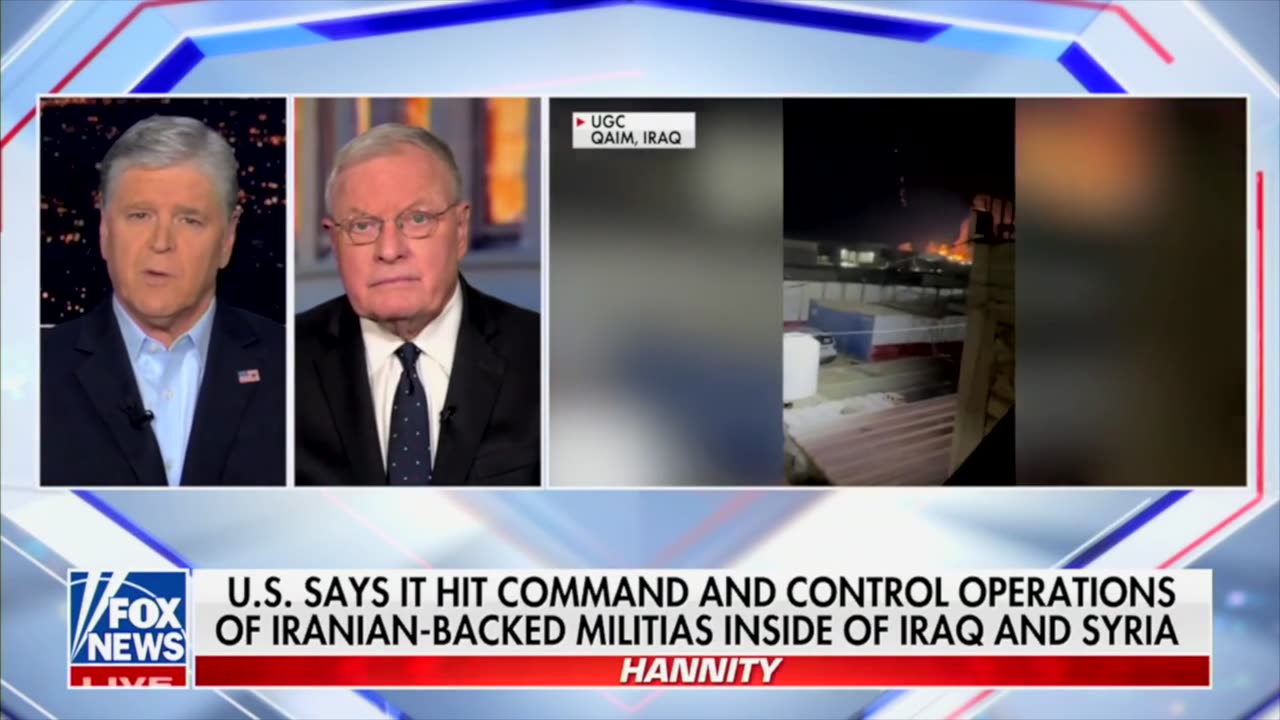 U.S. Strikes Iran Proxy Targets In Iraq And Syria After Three U.S ...