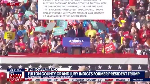 Georgia indictment_ Trump speaks out saying he can prove full exoneration _ LiveNOW from FOX