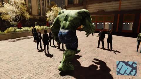 Playing as the Hulk in Spider-Man PC (Mod)