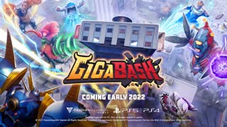 GigaBash - Kongkrete Reveal Trailer PS5, PS4