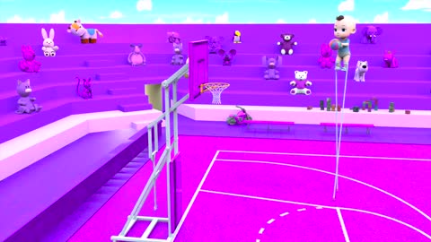 Jake playing basketball Game - Fun Challenge