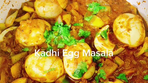 Kadhi egg curry
