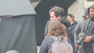 ' You ' Filming w/ Penn Badgley - New York City - March 27, 2024