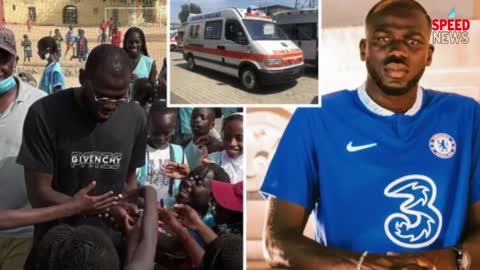 Kalidou Koulibaly’s kind acts,from giving coats to the homeless to buying ambulances in his homeland