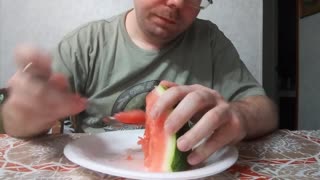 Watermelon Mukbang ASMR