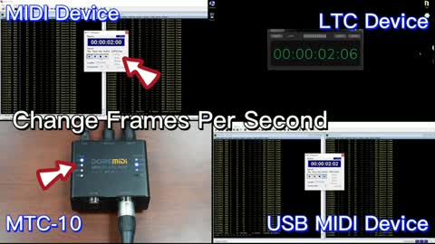 【DOREMiDi】MIDI to SMPTde Converter(MTC-10)_Cut