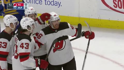 New Jersey Devils - What a deflection!