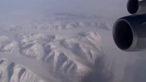 Military pilot leak forbidden footage of ice wall